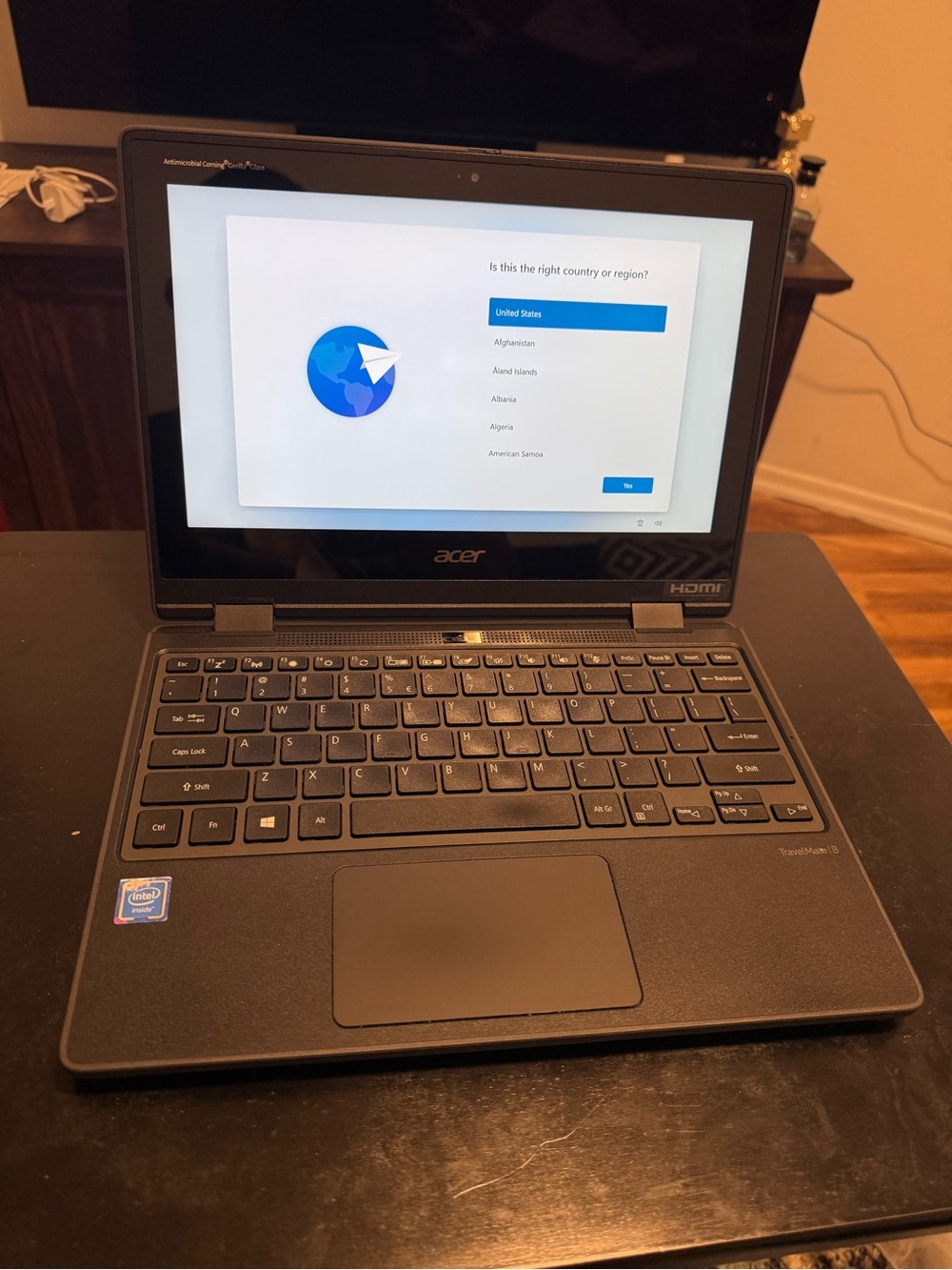 Acer TravelMate B3 11 windows 11
